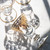 Arte Italica Vetro Gold Wine Glass