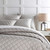 Pine Cone Hill Quilted Silken Solid Grey Sham