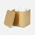 Pigeon & Poodle Adelaide Large Canister in Matte Gold Pigeon & Poodle