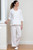 Jacaranda Living Caroline White Cotton Pajamas