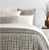 Pine Cone Hill Fira Jacquard Black Coverlet Pine Cone Hill
