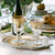 Arte Italica Vetro Gold Water/Wine Glass