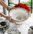 Natale Footed Serving Bowl Arte Italica