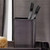 Pigeon & Poodle Adelaide Brush Holder in Pewter Brass Pigeon & Poodle