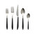 Ares Argento & Black Five-Piece Place Setting VIETRI