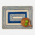 Blue Pheasant Odelia Rectangular Placemats in Dark Blue Set of 4 Blue Pheasant