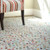 Dash & Albert Cat's Paw Blue Wool Micro Hooked Rug