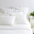 Pine Cone Hill Quilted Silken Solid White Sham