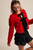 Pom Cable Knit Tie Cardigan Listicle