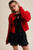 Pom Cable Knit Tie Cardigan Listicle