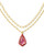 Kendra Scott Camry Enamel Frame Multi Strand Necklace Kendra Scott