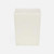 Pigeon & Poodle Abiko Square Wastebasket in Pearl White Pigeon & Poodle
