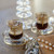 Arte Italica Vetro Gold Cup & Saucer, with Spoon