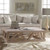Modern History Rectangular Architectural Cocktail Table