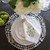 Arte Italica Bella Bianca Pique Salad/Dessert Plate Set of 4
