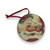 Ornament-holly santa