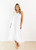 Jacaranda Living Theresa White Cotton Nightgown Jacaranda Living
