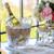 Arte Italica Vetro Gold Ice Bucket