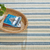 Dash & Albert Long Slade Indigo Handwoven Cotton Rug Dash and Albert