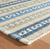 Dash & Albert Long Slade Indigo Handwoven Cotton Rug Dash and Albert
