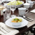 Arte Italica Bella Bianca Beaded Cereal Bowl Set of 4