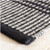 Dash & Albert Malta Black Woven Wool Rug