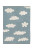 Lorena Canals Washable Rug Clouds Vintage Blue
