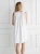 Hope White Cotton Nightgown