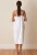Amy White Cotton Nightgown