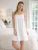 Scarlett White Cotton Nightgown