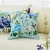 Miraflores Cobalt Cotton Decorative Pillow