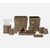 Pigeon & Poodle Bowen Gray Nested Trays Pigeon & Poodle