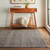Dash & Albert Nare Striped Handmade Cotton Grey Rug