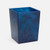 Pigeon & Poodle Abiko Square Wastebasket in Cobalt Pigeon & Poodle