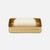 Pigeon & Poodle Adelaide Soap Dish in Matte Gold Pigeon & Poodle