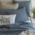 Taylor Linens Hayslip Indigo Quilt Taylor Linens