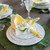 Arte Italica Bella Bianca Beaded Salad Plate Set of 4