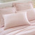 Pine Cone Hill Washed Linen Slipper Pink Quilt