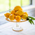 Arte Italica Vetro Gold Petit Four Stand