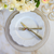 Arte Italica Bella Bianca Beaded Dinner Plate Set of 4