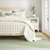 Dash & Albert Long Slade Teal Handwoven Cotton Rug Dash and Albert