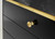 Modern History Niles Dresser- Black - Lavender Fields