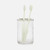 Pigeon & Poodle Argos Clear Glass Brush Holder Pigeon & Poodle