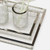 Pigeon & Poodle Argos Clear Glass Brush Holder Pigeon & Poodle