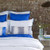 Designers Guild Astor Cobalt Flat Sheet