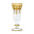 Arte Italica Vetro Gold Flute Glass