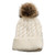 Emma Pom Pom Hat in Cream