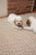 Dash & Albert Diamond Khaki/White Indoor/Outdoor Rug
