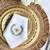 Arte Italica Vetro Gold Salad/Dessert Plate