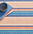 Dash & Albert Sloane Stripe Sunset Handwoven Cotton Rug Dash and Albert
